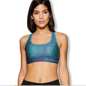 Under Armour Mid Crossback Sports Bra